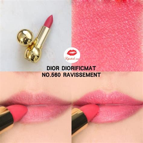 Dior Ravissement (560) Diorific Mat Lipstick Product Info 